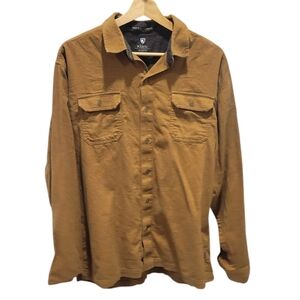 Kuhl Brown Casual Button Down Shirt